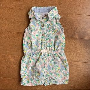 3/$10 CARTERS Baby girl floral romper nb